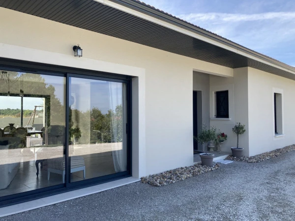 Enduit de façade à Fléac
